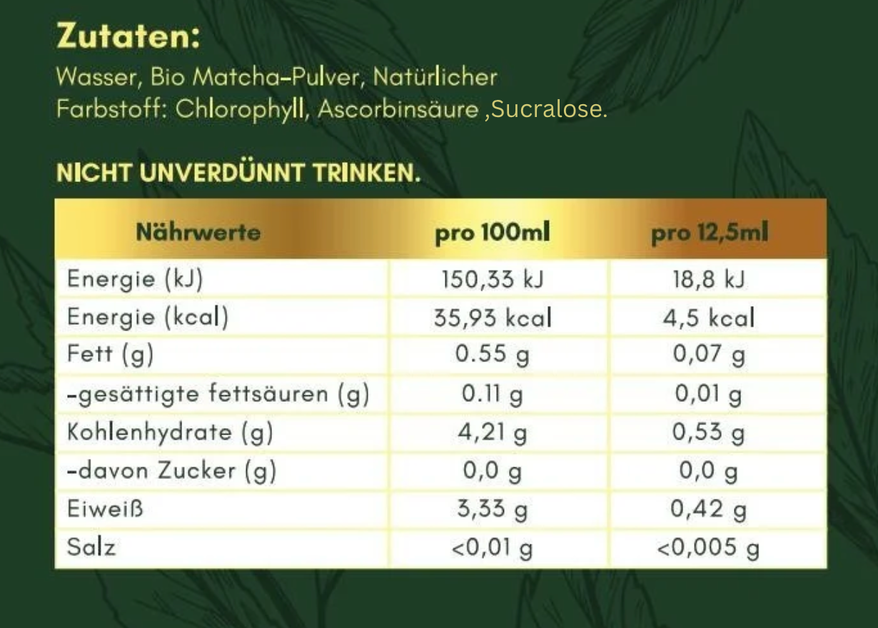 Purēcha - Matcha Konzentrat - Pure 500ml