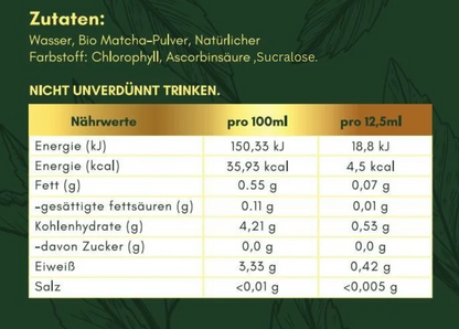 Purēcha - Matcha Konzentrat - Pure 500ml